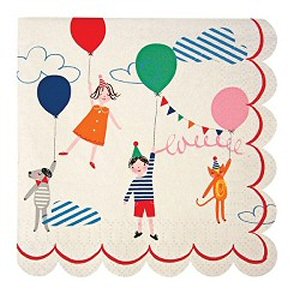 Spots and stripes party supplies