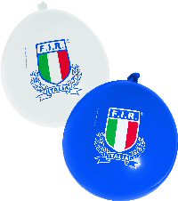 Italian Passion Rugby party balloons
