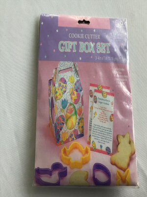 Easter cookie cutter gift box set