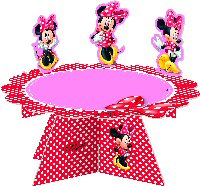 Minnie Mouse Cake Stand