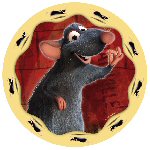 Ratatouille (rat-a-too-ee) Party by Disney PIXAR plates 