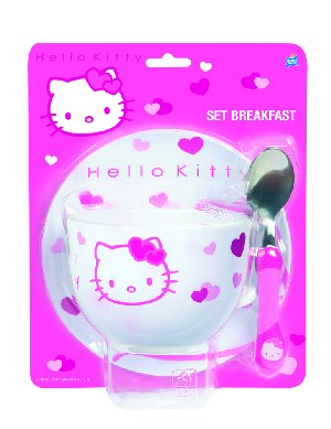 Hello Kitty breakfast set