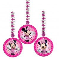 Minnie Mouse Pink Dangling Decorations