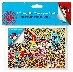 Where's Wally party Thank you cards