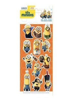 Minions stickers by paper projects