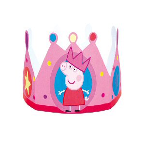 Peppa card crowns