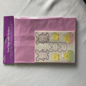 Treat bags with stickers