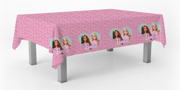 Barbie Party Plastic Tablecover