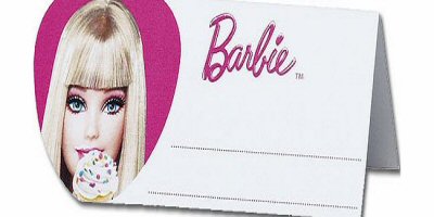 Barbie Fab Party Place Cards