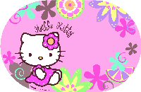 Hello Kitty Bamboo foam backed placemat