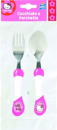 Hello Kitty Bamboo cutlery set