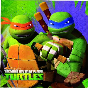 Teenage Mutant Ninja Turtles Party napkins