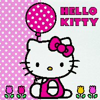 Hello Kitty Tulip party napkins