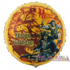 Pirates of the Caribbean foil balloon