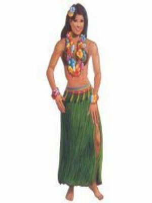 Hawaiian Hula Girl Jointed Cutout Wall Decoration