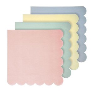 Assorted Pastel Lunch Napkins