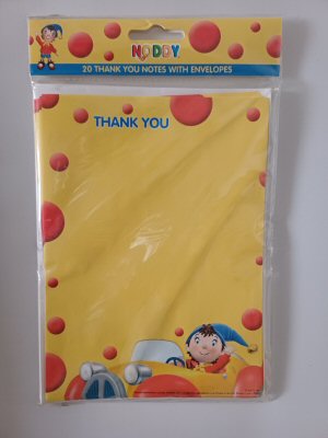 Noddy Thank You Note Pad