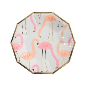 Flamingo Hexagonal Plates