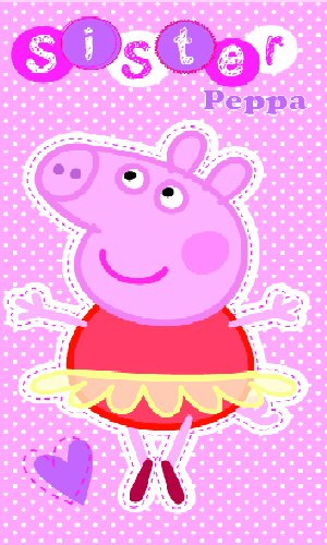 Peppa Pig card sister