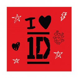 1D One Direction Luncheon Napkins 33cm