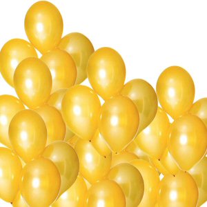 Gold 5 inch Latex Balloons