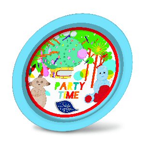 In The Night Garden party plates