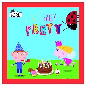 Ben and Holly Party Napkins