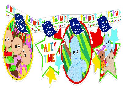 In The Night Garden party banner