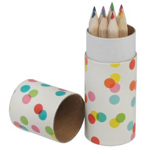 Colouring Pencils Confetti Design