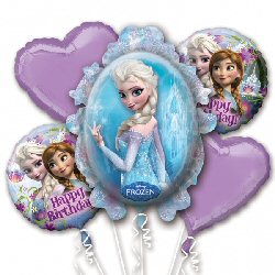 Frozen Party Foil Balloon Bouquet