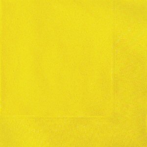 Yellow Lunch Napkins