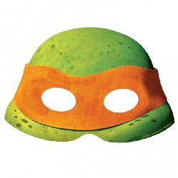 Teenage Mutant Ninja Turtle Card Masks 