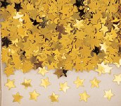 Gold Stars Confetti 37011/19