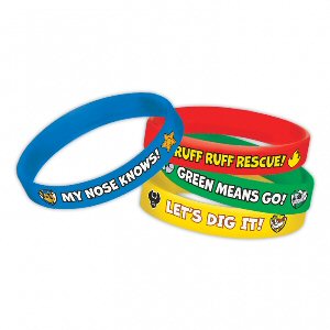 Paw Patrol rubber bracelets