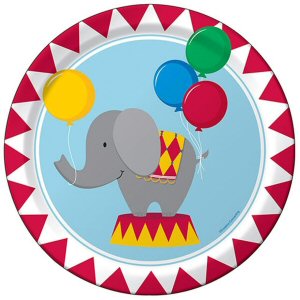 Circus Time Party Plates
