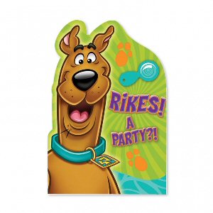 Scooby Doo Post Card Invites and Envelopes