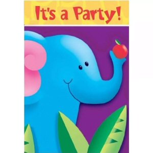 Jungle Party Invitations