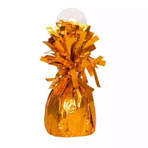 Orange Foil Balloon Weight