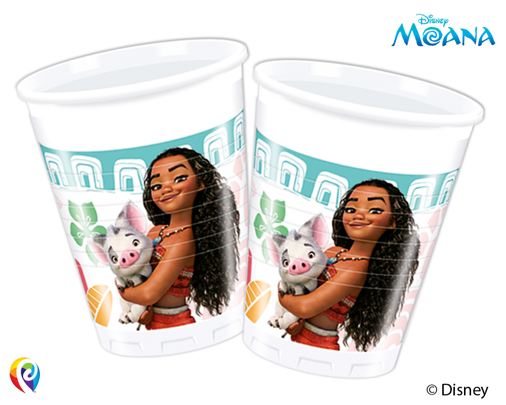 Moana Party cups