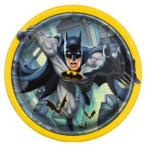 Batman Birthday party plates