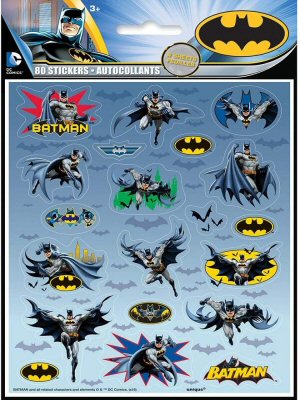 Batman Party Stickers