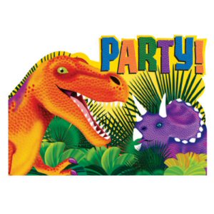 Prehistoric Party Invitations