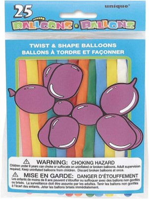 Twist and Shape Modelling Balloons 25