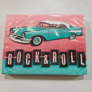 Rock and Roll Party Napkins