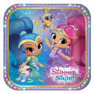 Shimmer and Shine Paper Plates 18cm