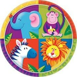 Jungle Party Plates