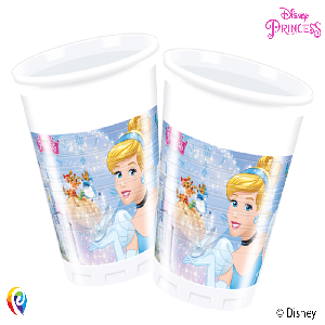 Cinderella Plastic Cups 200ml