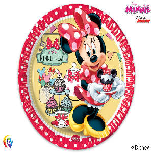 Minnie Cafe party plates 