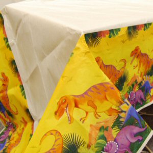 Prehistoric Party tablecover