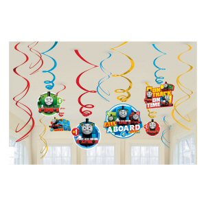 Thomas and Friends Swirl Decorations